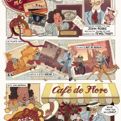graphic novel page for catch me if you can