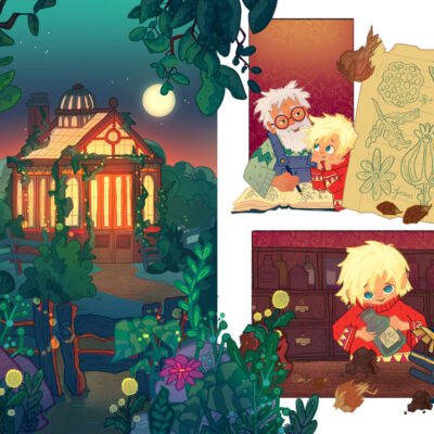 Adventure Graphic Novel Spread